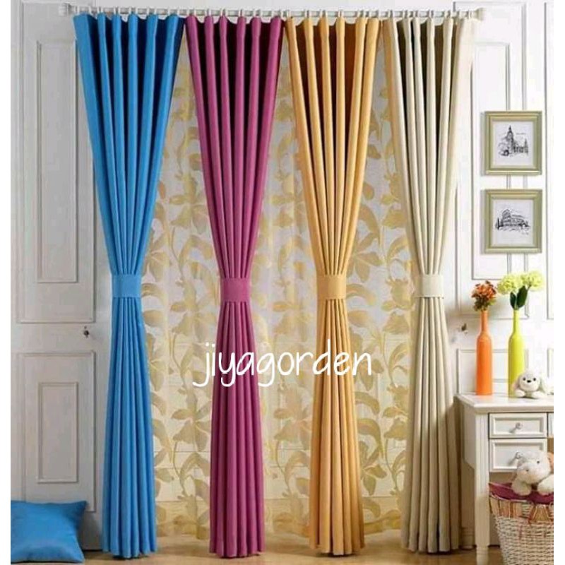 gorden blackout khusus tinggi 220cm