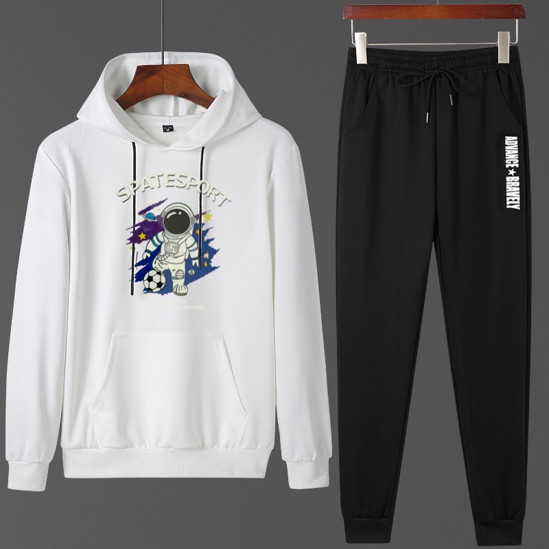 Hoodie Set Pria / hoodie + celana panjang / Sweater Hoodie Polos Pria Wanita jaket hoodie cowok Kualitas bagus