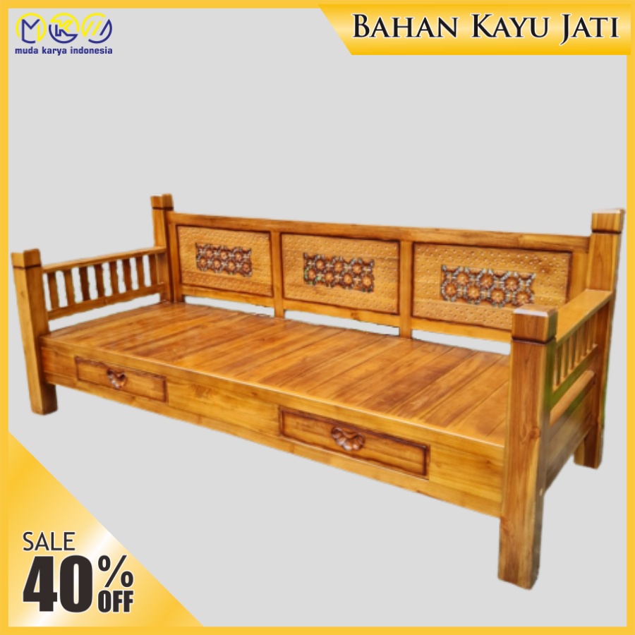 Kursi bale bale minimalis jati jepara