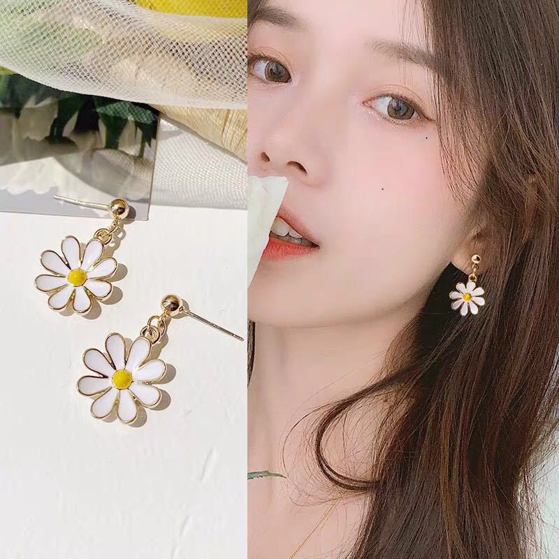 [ACKER] Anting Bunga Daisy Untuk Wanita