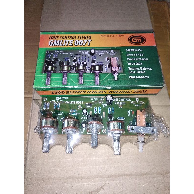 KIT TONE CONTROL STEREO GMLITE007T