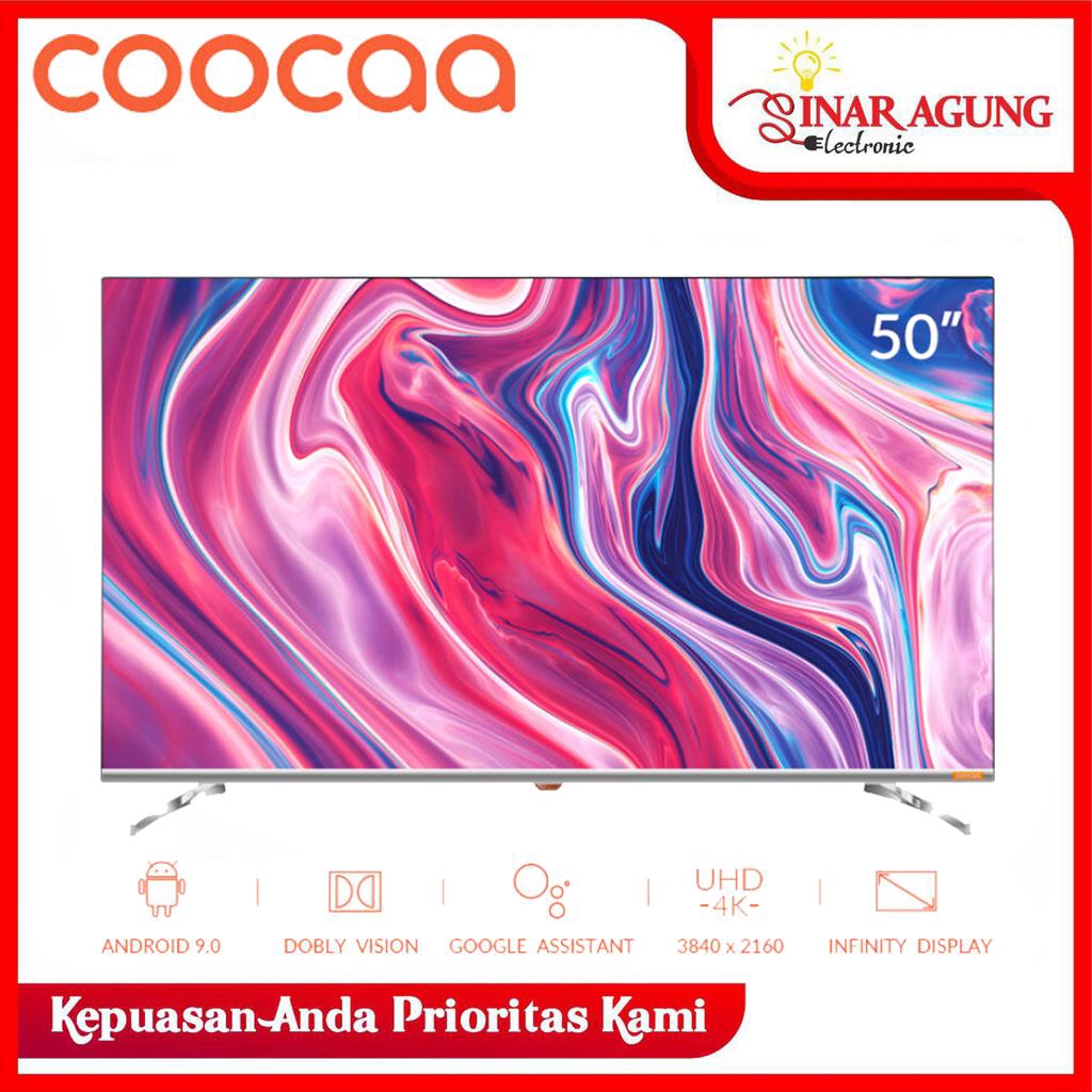 COOCAA 50 inch 4K Android 9.0 Smart LED TV 50S6G GARANSI RESMI | Shopee