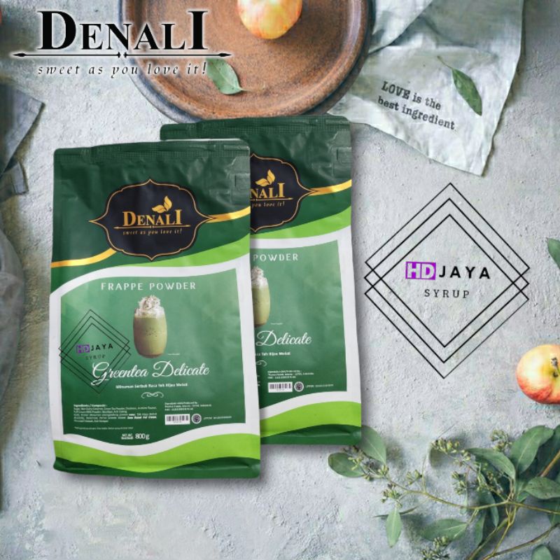 

Denali Powder Greentea Delicate 800g