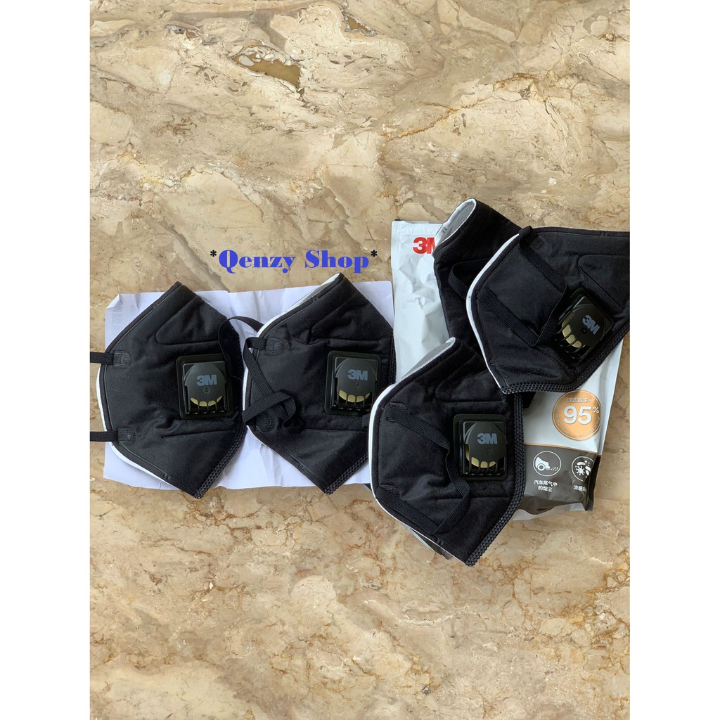 Masker 3M KN95 9501M Hitam Black