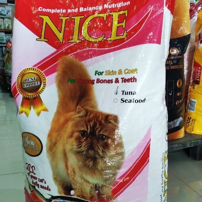 Cat Food Nice Tuna 20kg - Makanan Kucing Nice Cat
