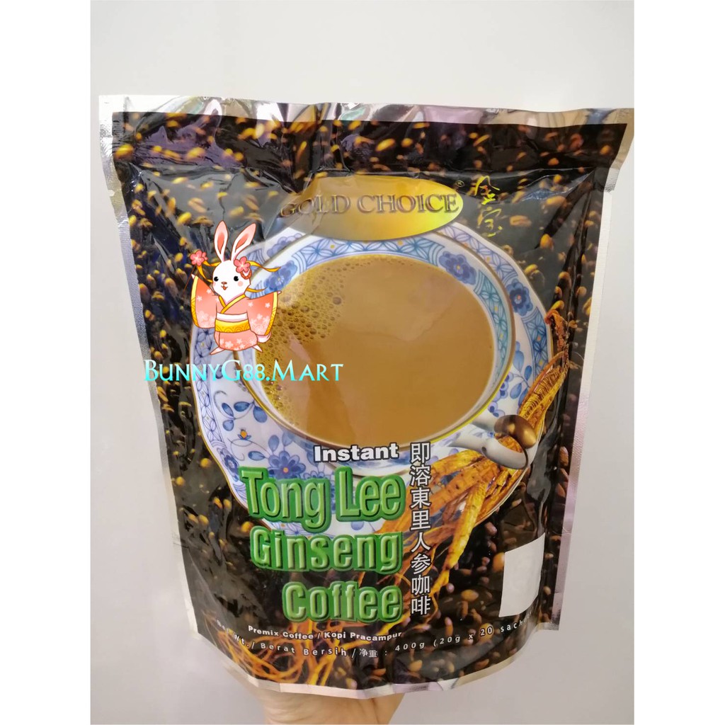 

GOLD CHOICE TONG LEE GINSENG COFFEE 400 GR