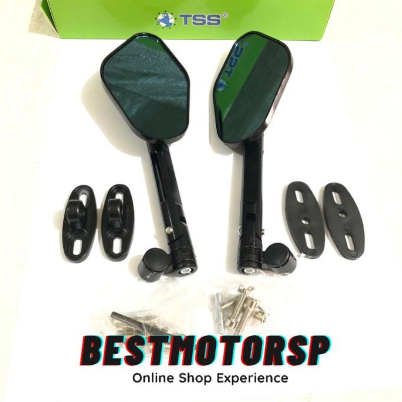 Spion Tomok model Rizoma Elisse oktagon motor Yamaha Nmax V1 V2 Aerox lexi Xmax Vixion Mio Freego