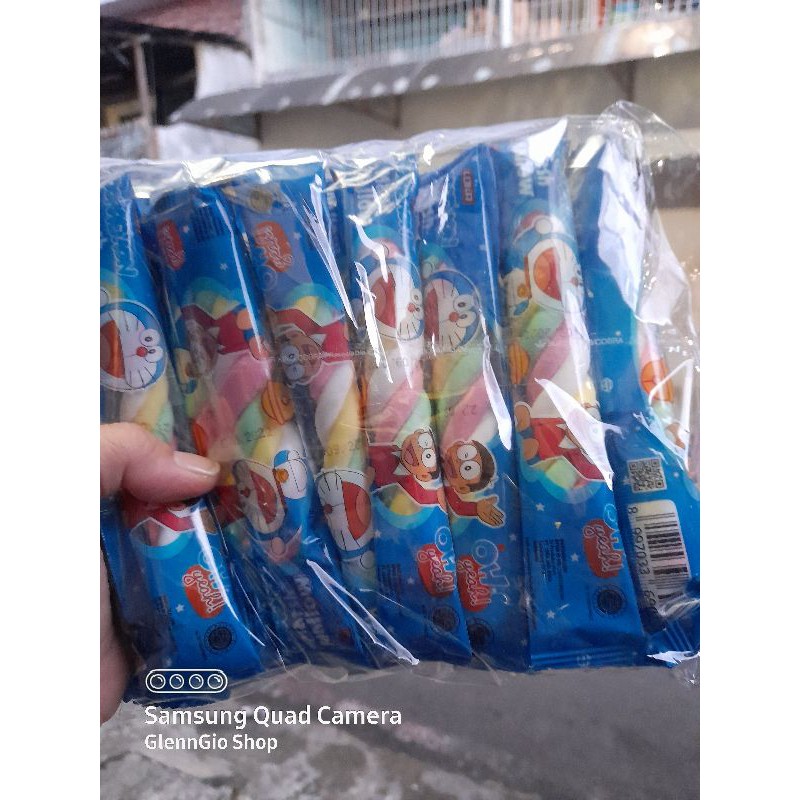 Marshmallow Kepang Doraemon isi 20 pcs