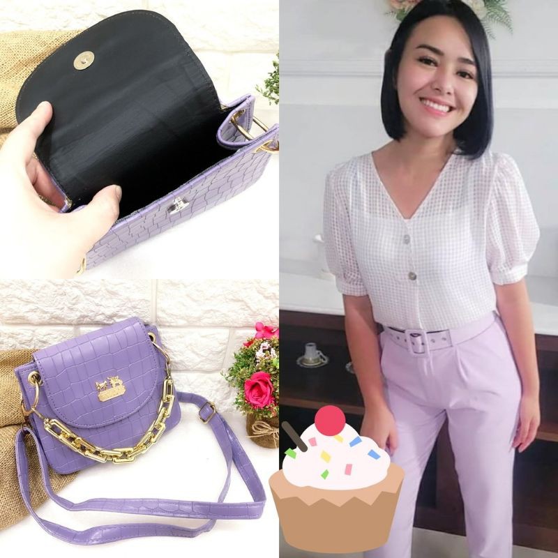 READY, TAS SELEMPANG ALA COACH SEPERTI YG DIPAKAI MBAK ANDIN IKATAN CINTA
