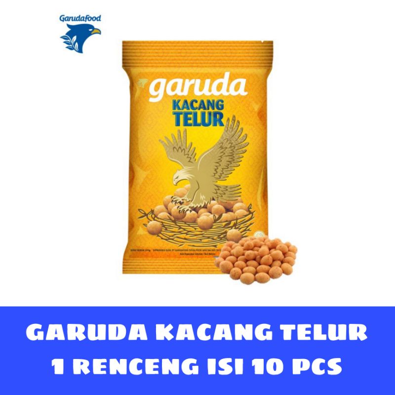 

Garuda Kacang Telur 20 gram (1 renceng isi 10 pcs)