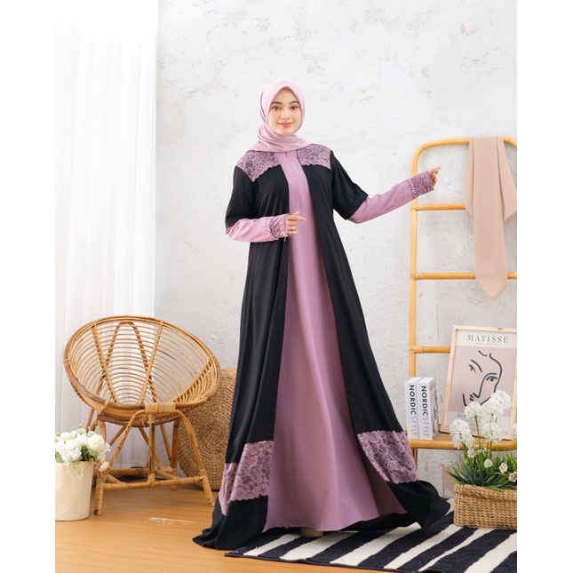 jehan abaya by hawwaaiwa