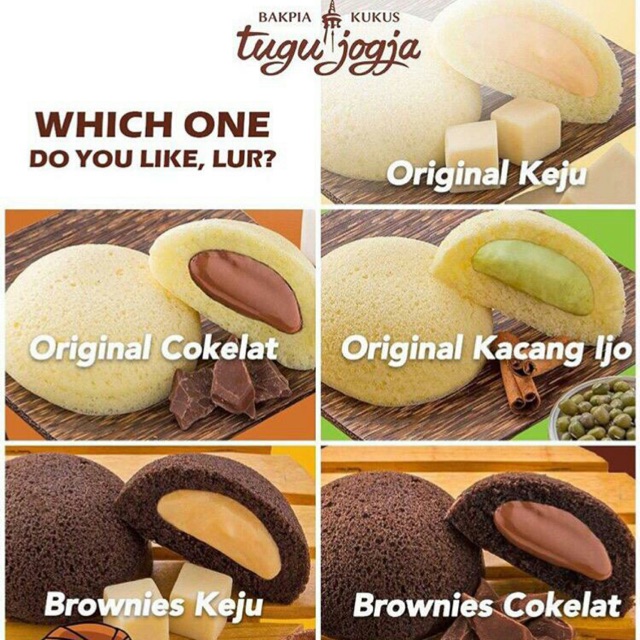 Bakpia kukus tugu jogja jastip pesanan