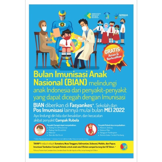 

Poster Kesehatan | Poster Bulan Imunisasi Nasional BIAN