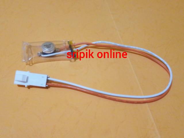 defrost bimetal kulkas 2 kabel toshiba