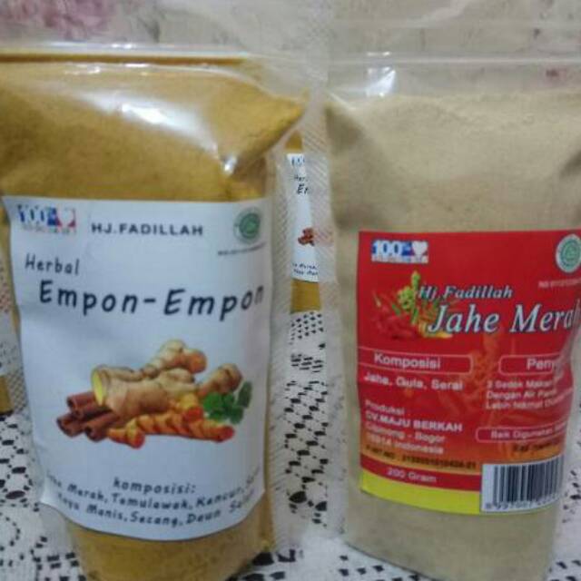 

Jamu mpon - mpon instan kemasan