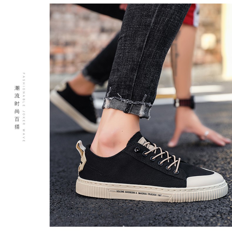 Sepatu Sneakers Remaja Pria Import  Sneaker Venron Spatu Swpatu Kets Snakers Snikers Cowok Cowok Dewasa Polos...-7