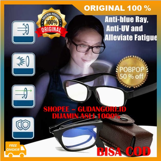 Kacamata Lipat Kacamata Baca Plus Auto Focus Anti UV ORIGINAL