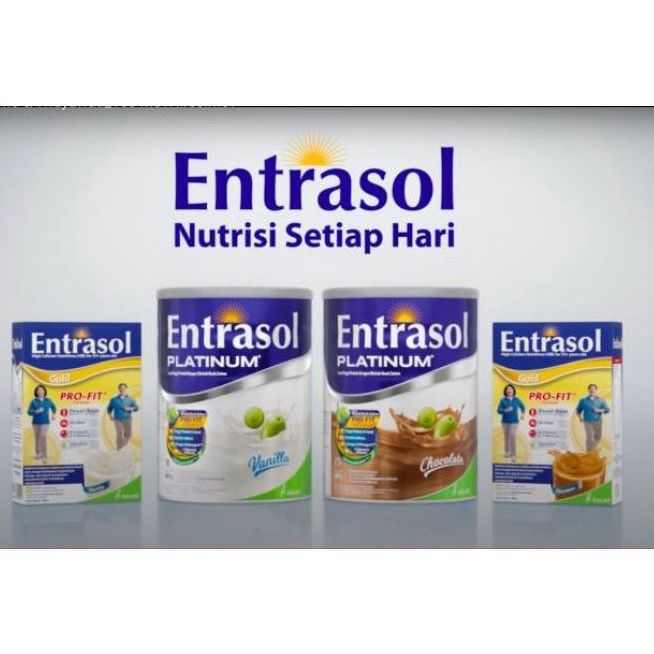 ENTRASOL PLATINUM/SENIOR 400GR SUSU KALSIUM UNTUK TULANG