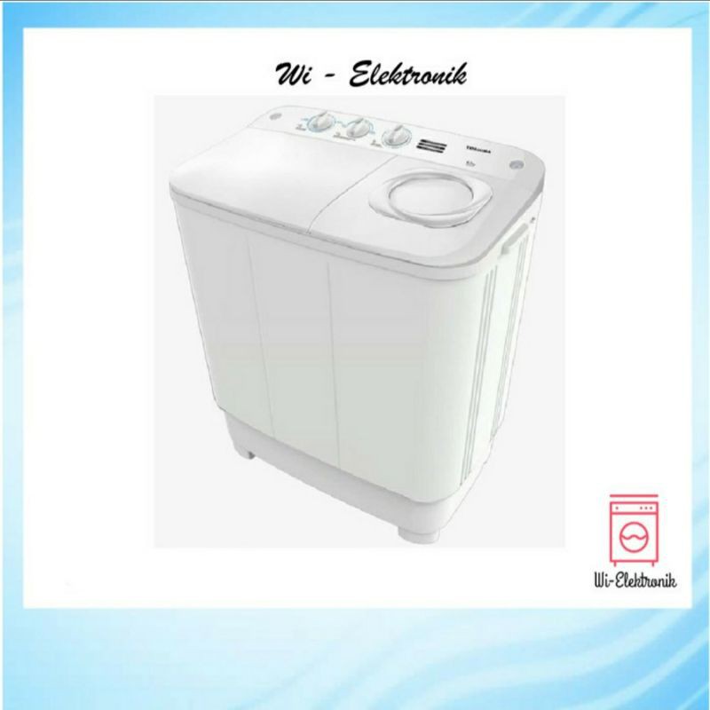 Mesin Cuci 2 Tabung Toshiba VH-H75MN / Mesin Cuci Toshiba 75MN