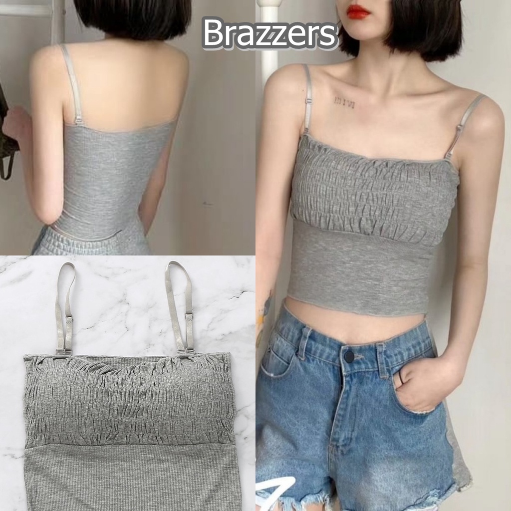 Tantop Tentop Bra Bh Beha Wanita Anak Remaja Perempuan Cewek Dewasa Push Up Sexy Busa Tebal Kerut Se