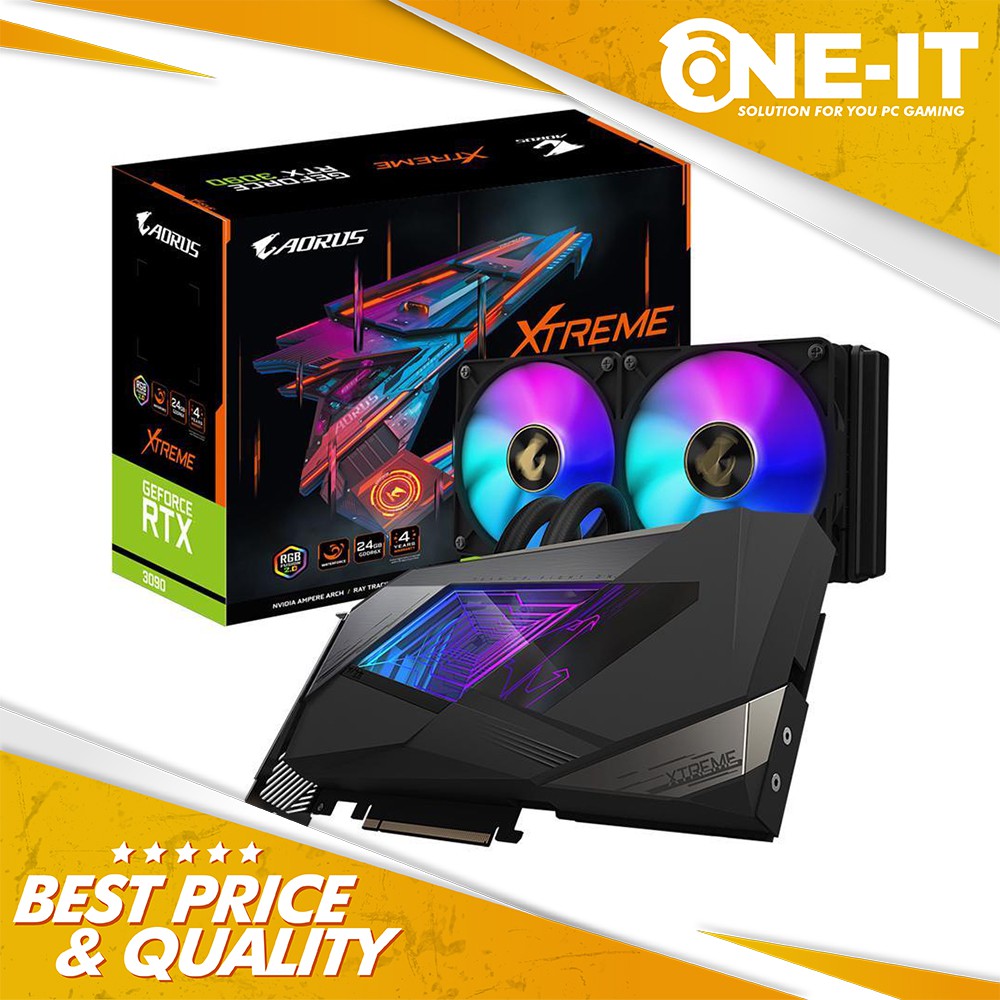 Jual VGA GIGABYTE AORUS RTX XTREME WATERFORCE G Shopee Indonesia