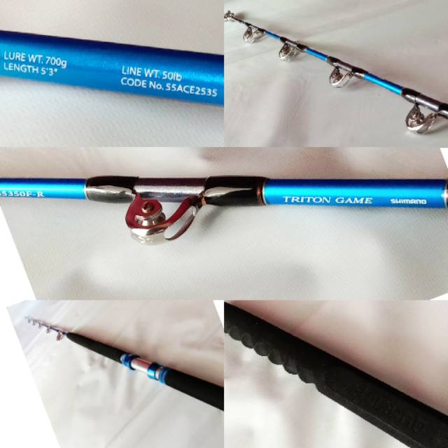 Joran troling Shimano Triton game B5450F R