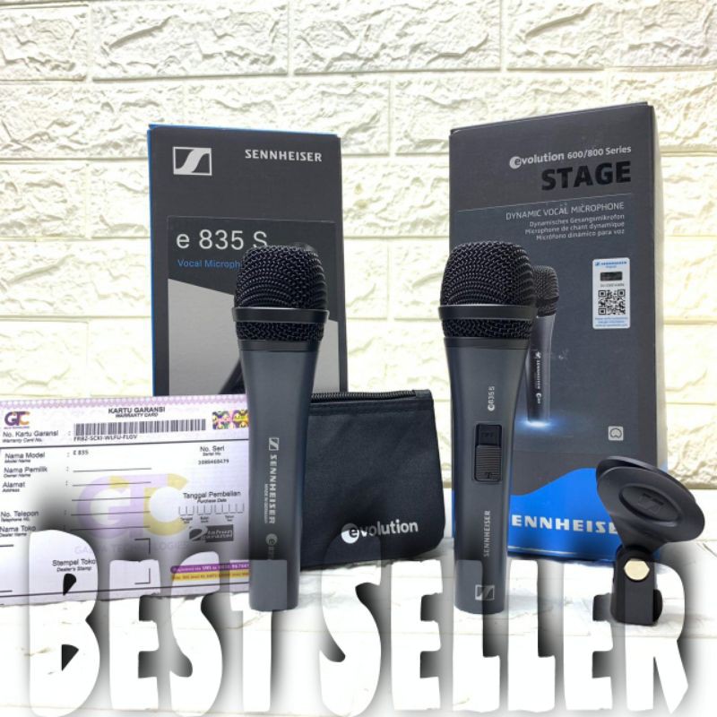 Microphone SENNHEISER E 835 - E 835S Mic Kabel Original