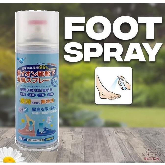 NA3 - Parfum sepatu Spray Penghilang bau kaki