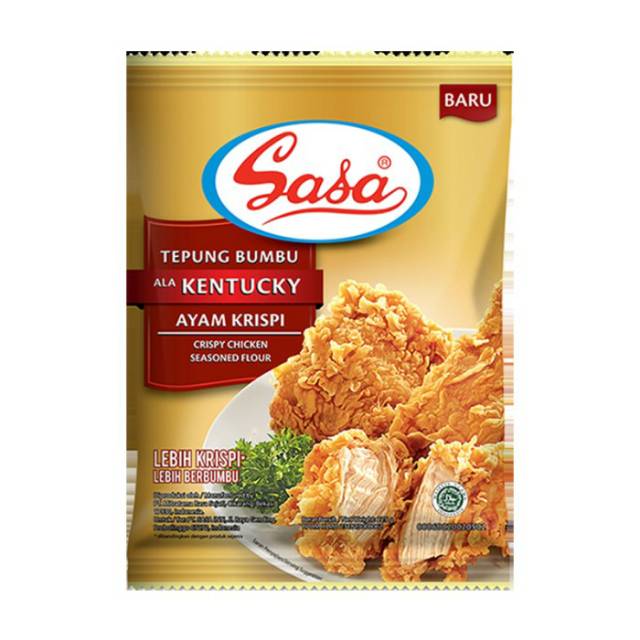 

SASA TEPUNG BUMBU AYAM KENTUCKY AYAM KRISPI 80GR / AYAM GORENG