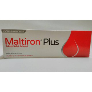 MALTIRON PLUS TABLET PER BOX