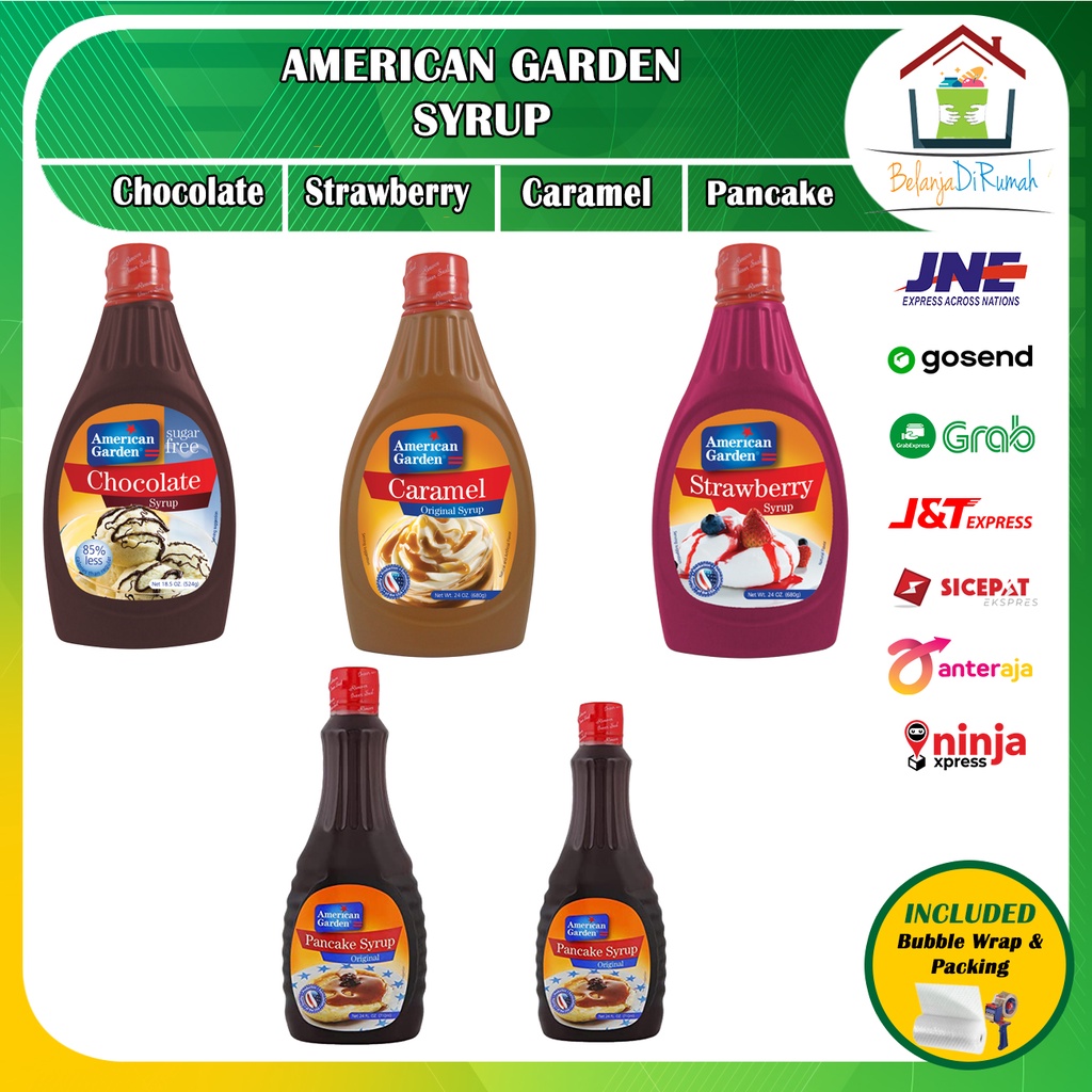 

Sirup American Garden | Banyak Pilihan Varian