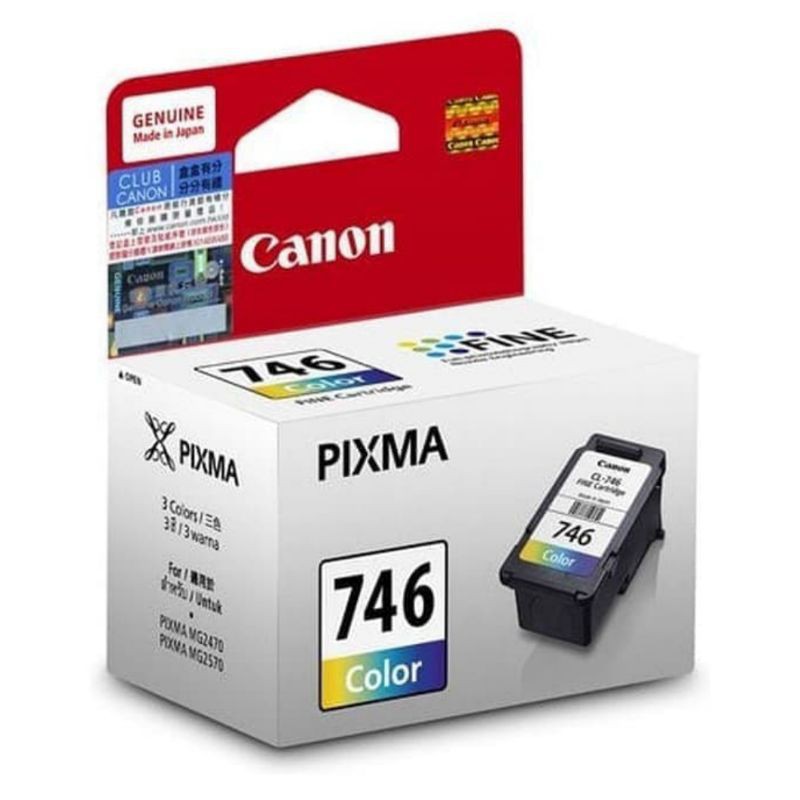 Tinta Cartridge Canon PG-746 Colour Original