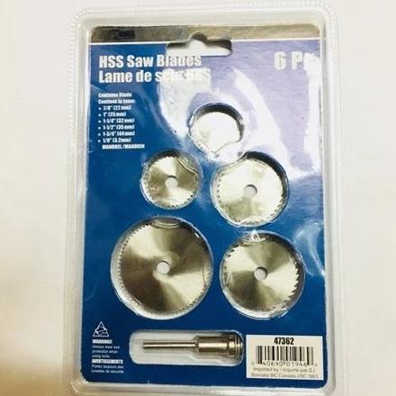 

Pisau Potong Cutter Saw Blade 6pcs 3mm HSS HIGH QUALITY ORIGINAL arttec93 Kualitas Baik
