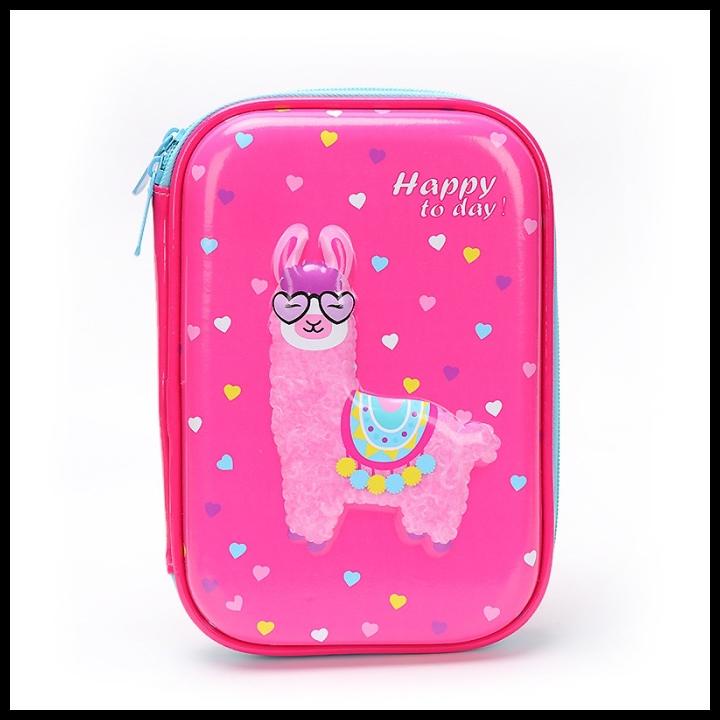 

Kotak Pensil Aplaca/Kotak Pensil Happy Today/Pen Case Mirip Smiggle