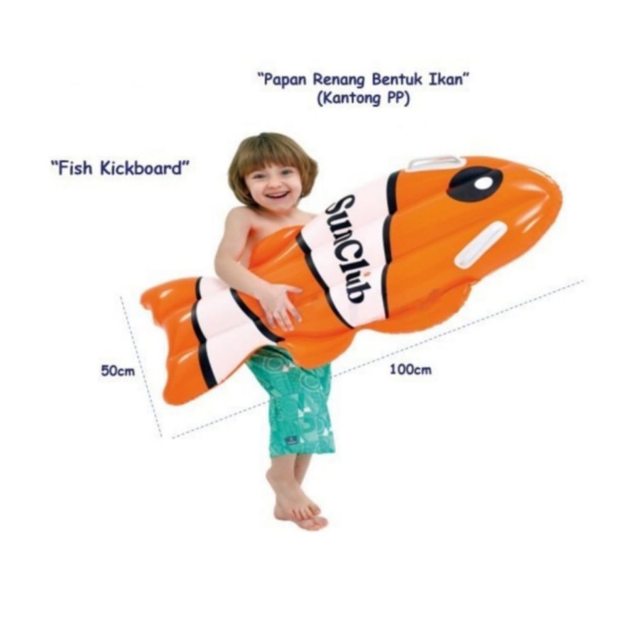 Pelampung Anak Model Ikan Nemo