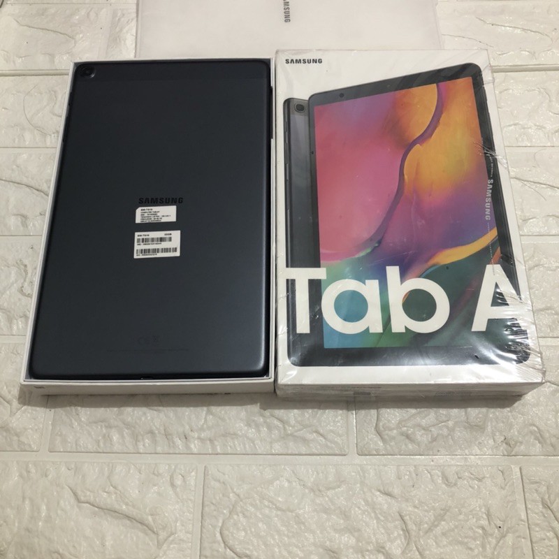 Samsung Tab A 10.1 inch SM T515 Black Bekas - Mulus - Fullset Sein - Second