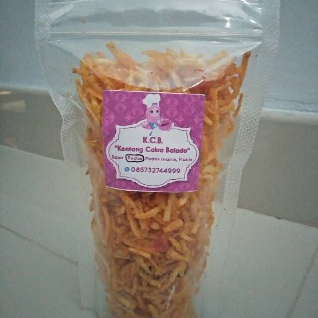 

Kering Kentang (Cakra Balado) 60gr