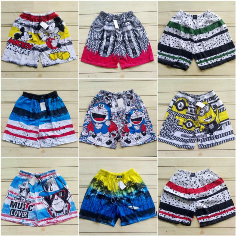 Celana Boxer Pria - celana pendek pria - Celana boxer - Grosir celana boxer - celana kolor pendek pr