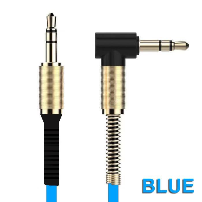 Kabel Aux K2 PREMIUM QUALITY Audio Extender Jack 3.5mm Hifi Model L GAMING 1,2 M