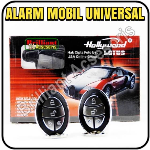 Alarm Mobil Universal - Hollywood 111 - Remote Imut