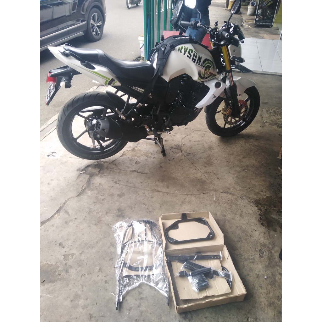 Paket Full Bracket Monorack Yamaha Byson Karbu Old Hartbox + SBL2000 Lokal | Breket Box Motor Byson 