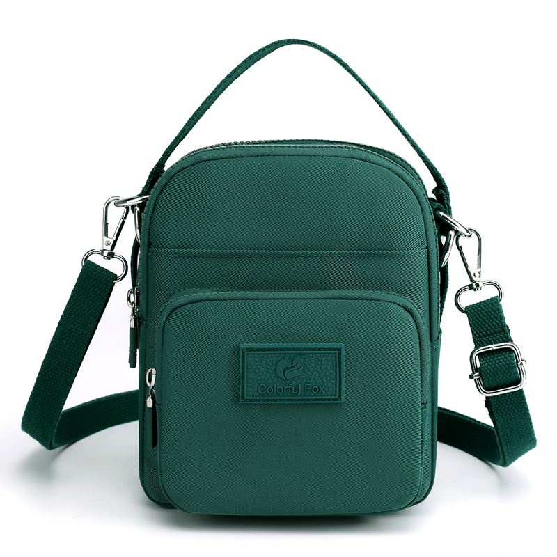BJ20466 - APRICOT/BLACK/BLUE/DARKGREEN/GRAY/LIGHTGREEN/PINK/PURPLE/RED - TAS SLEMPANG NYLON WANITA FASHION IMPORT MODIS ELEGAN TERMURAH TERLARIS TERBARU BAGSTORE JAKARTA TAS BATAM COLORFULFOX CFOX JTF0466 BQ3554