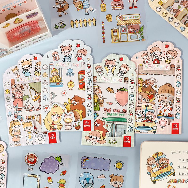 

Machita STIKER AESTHETIC STIKER AESTHETIC STICKER DECO ANTI AIR ANAK PEREMPUAN macri lee daily sticker