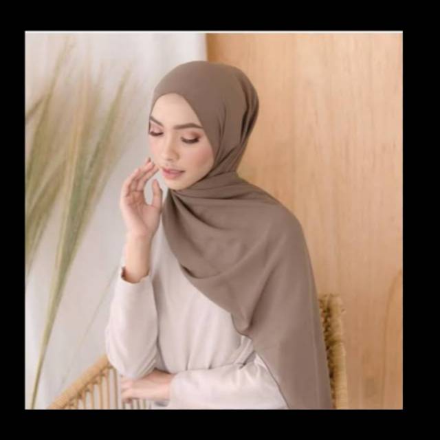 Pashmina Ceruti Babydoll ceruty Hijab syar'i kerudung