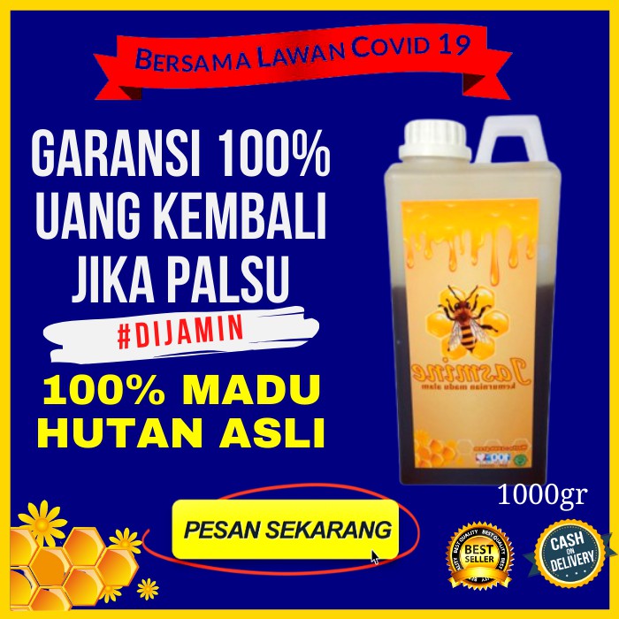 

PROMO MADU SEHAT MURNI HUTAN ASLI BERKHASIAT MENINGKATKAN IMUN TUBUH DENGAN BAIK MADU 1kg