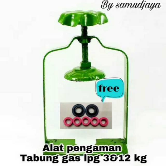 Alat pengaman Regulator tabung gas lpg 3 kg dan 12 kg catok