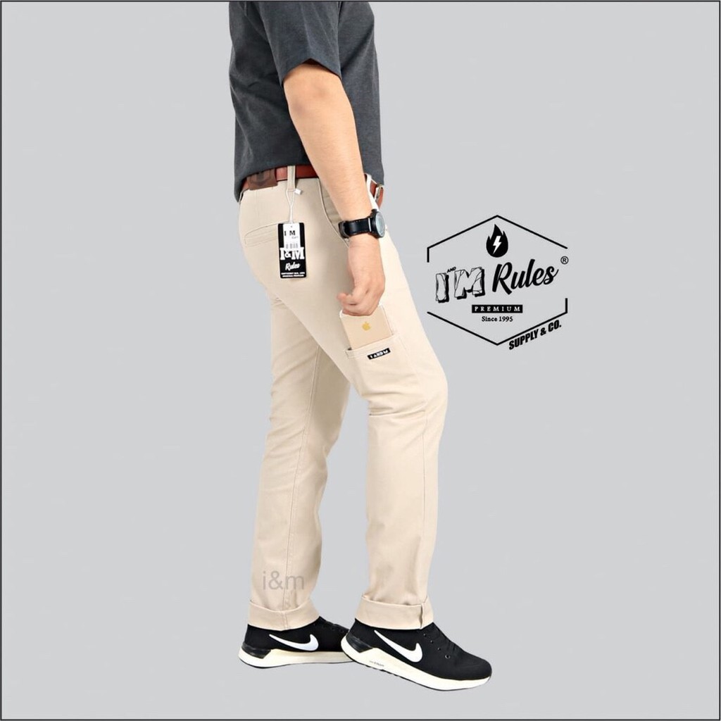 celana chino pria / chino pocket pria / celana reguler pria / celana chino original