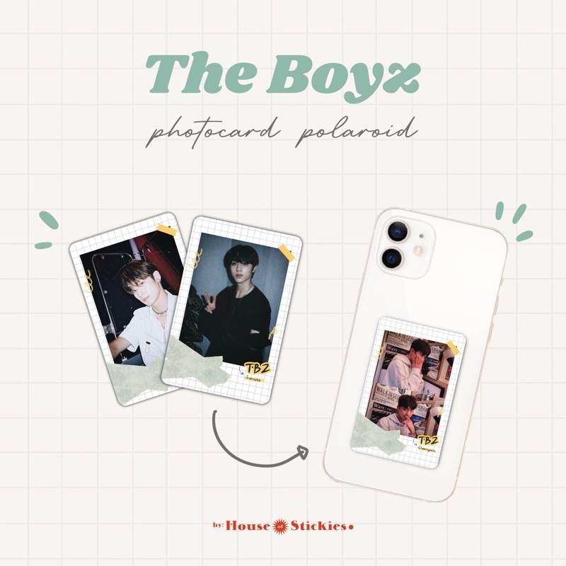 THE BOYZ Photocard Polaroid Fanmade