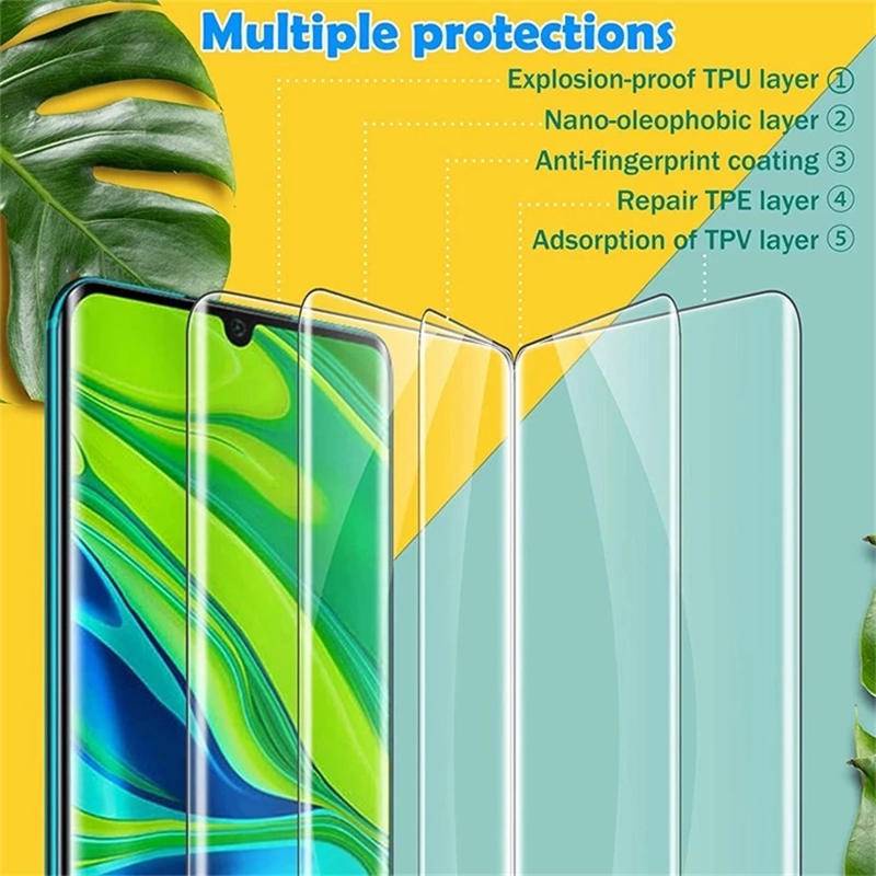 Pelindung Layar Hydrogel Blue Ray HD Untuk Xiaomi Poco X4 Pro 5G / X3 GT / Poco F3 / K40 / K40 Pro / X3 Pro / X3 NFC / M3 / M3 Pro 5G