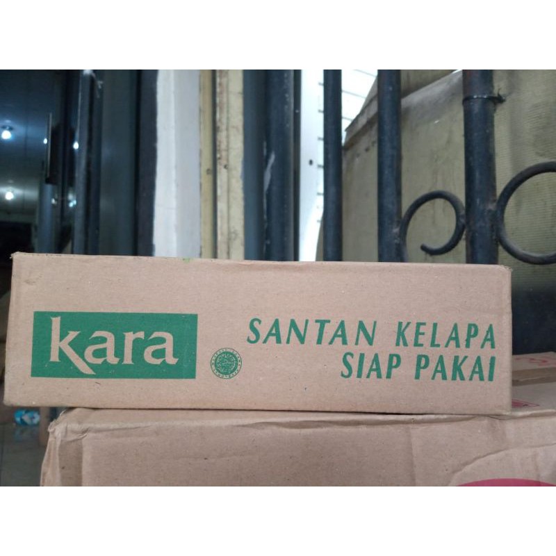 

santan kelapa KARA siap saji 200ml 1dus(10pcs)
